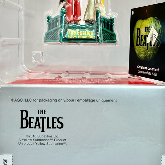The Beatles Yellow Submarine Heirloom Ornament In Box  2010 Big Band, EUC - Picture 7 of 12